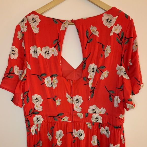 Torrid Maxi Challis Walk-Through Dress - Picture 7 of 10